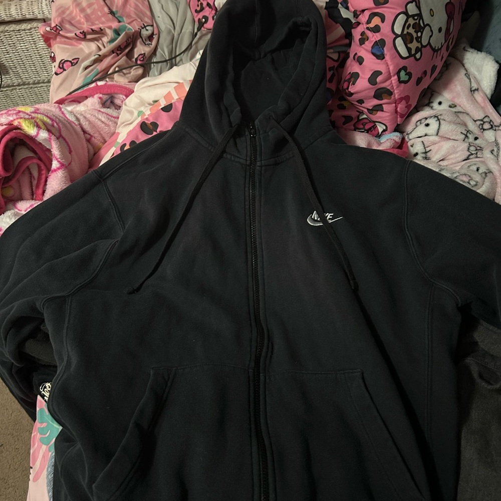 Nike Black Full-Zip Hoodie